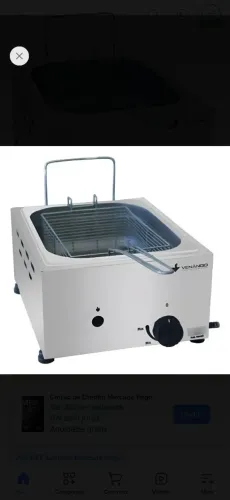 Vendo Fritadeira Venâncio á gás nova, na caixa.