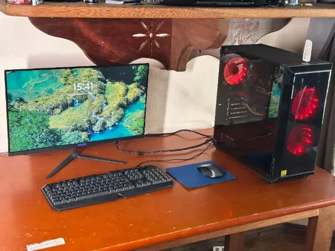 TORRANDO PC gamer completo - I5 11400F - RTX 3060 12GB -16 GB RAM + MONITOR + PERIFERICOS