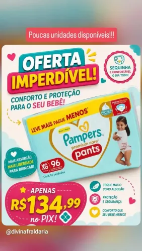 Pampers premium care XG