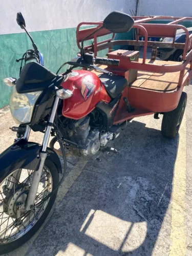 Triciclo Fusco Gás 8, CG160 C/ Cardan, 2018, Baixa KM, Pronta P/ Faturar. 12X no cartão