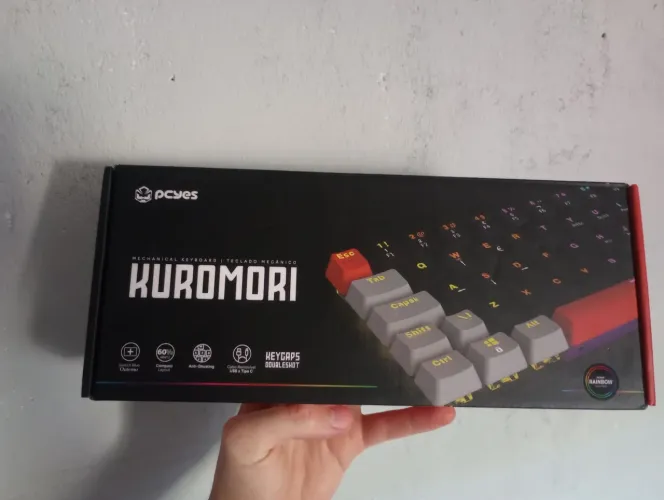 Teclado mecânico pcyes