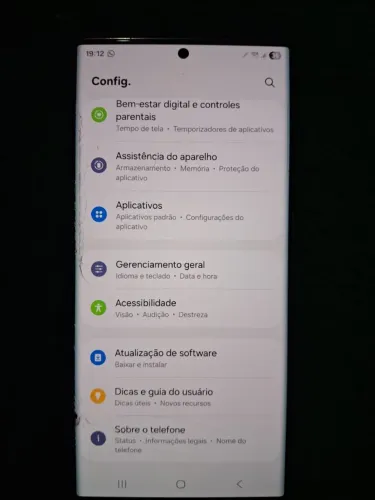S22 Ultra 256gb c/avaria