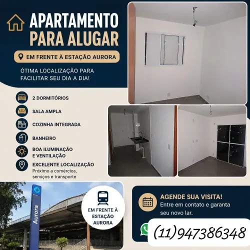 Apartamento Locação Vila Aurora -Jd Santa Lucrécia 