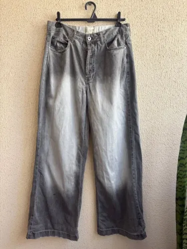 calça jeans egho studios cinza 40