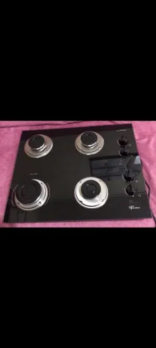 Vende-se este fogão cooktop 4 bocas Fischer novo por 400,00.