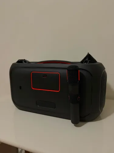JBL Party On The Go 2 100W Bluetooth com Microfone jbl ORIGINAL NOVA USADA 2X