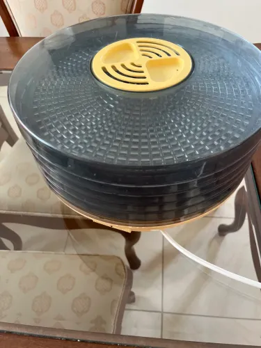 Desidratador de alimentos em perfeito funcionamento 