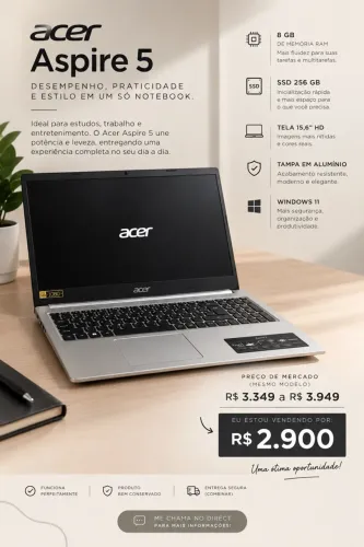 Notebook Acer Aspire 5