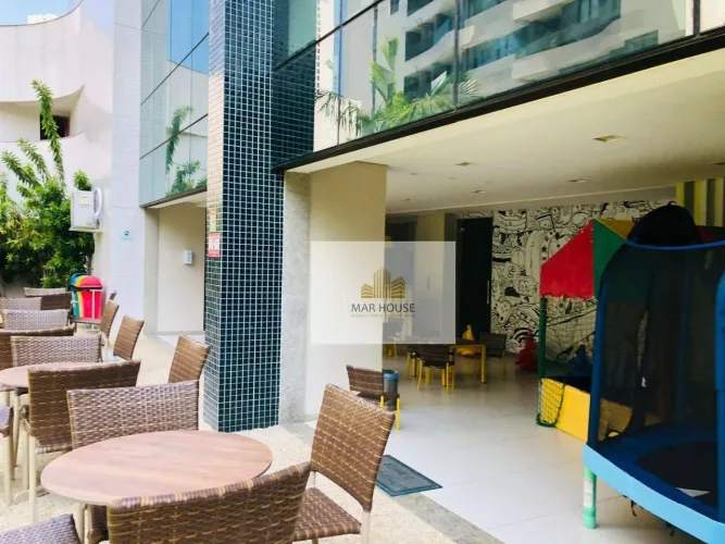 Apartamento com 2 dormitórios para alugar, 59 m² por R$ 4.559,72/mês - Boa Viagem - Recife