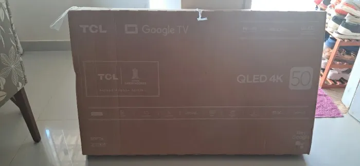 Tv 50 TCL SMART NA CAIXA Com Nota Fiscal.