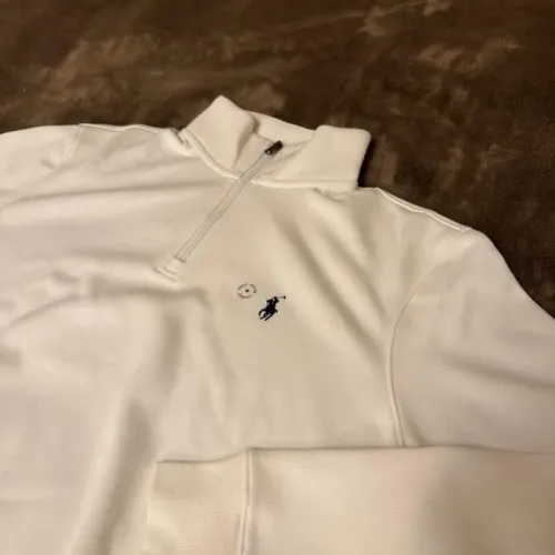 Casaco Quarterzip Polo Ralph Lauren Branca Tam. M