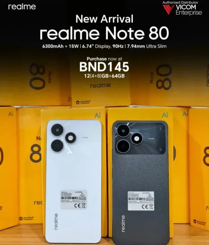 Realme Note 80 4G 128GB+4GB RAM LANÇAMENTO REALME 