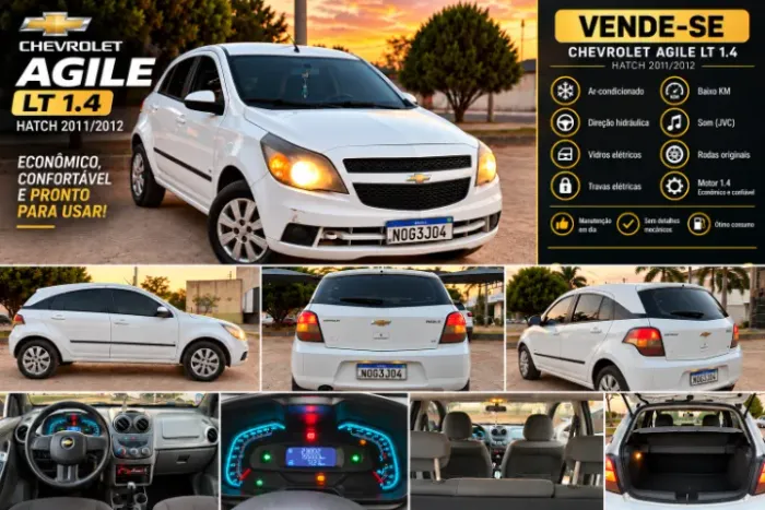 Chevrolet Agile LT 1.4 MPFI 8V Flexpower 5P 2011