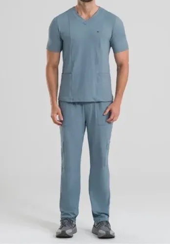 Scrub Dra Cherie Masculino Coach Cinza