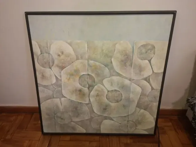 Quadro Decorativo Pintura 80x80cm