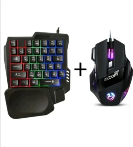 Kit mini teclado gamer