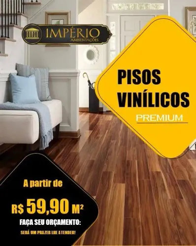 Pisos vinílicos em promoção!