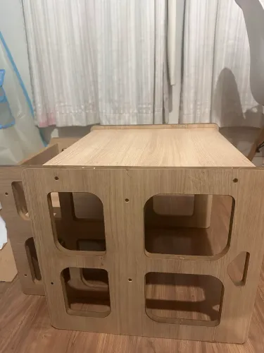 Mesa cubo montessori