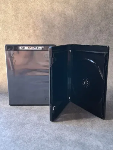 2 Capas Estojos Bluray 4K Original Dvd 1 Discos Cada