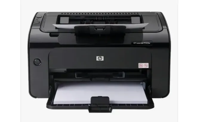 Impressora função única monocromática HP LaserJet Pro P1102w - Excelente