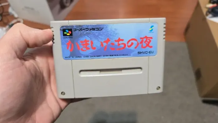 Jogo Kamaitachi no Yoru (Banshee's Last Cry) ORIGINAL Super Famicom SNES (Super Nintendo)