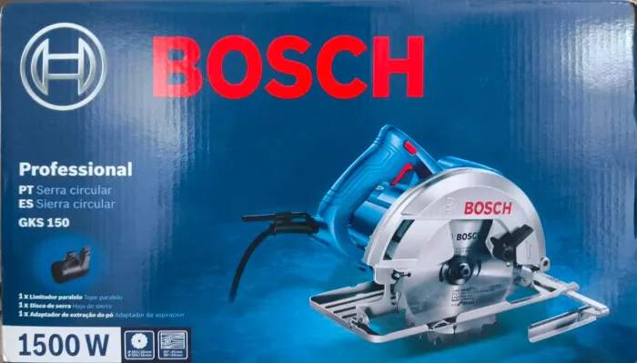 Serra Circular Bosch 1500W Disco PRONTA ENTREGA 