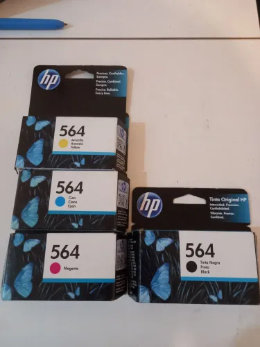 Cartuchos HP 564 (3Cores+1Preto)