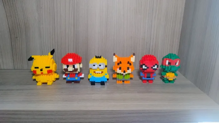 Lego Bricks de Personagens Famosos
