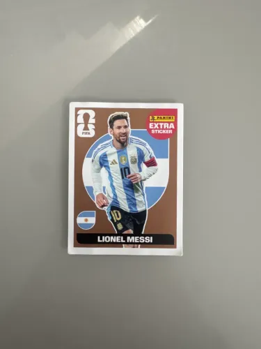 Figurinha copa 26 - MESSI BRONZE