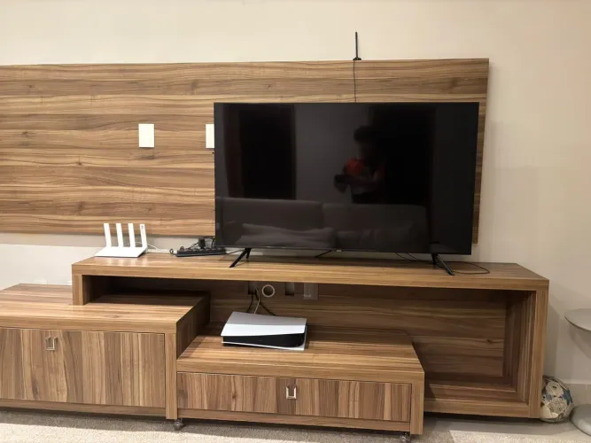 Rack e painel em mdp