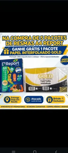 Papéis em promoção