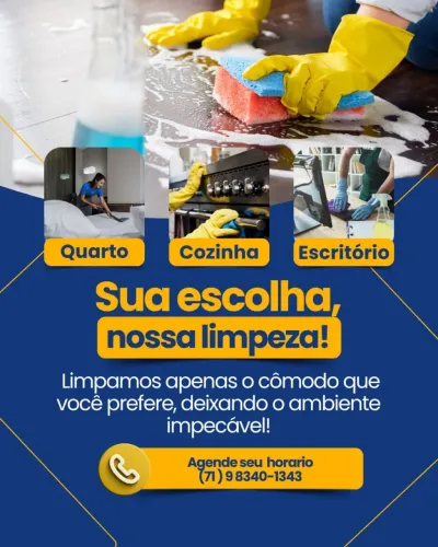 Limpeza pós-obra e manutenção