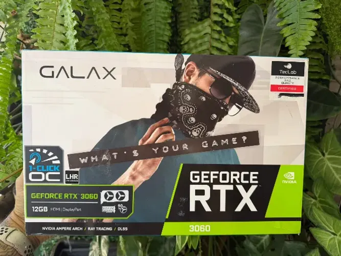 RTX 3060 12GB Galax 1-CLICK OC | Envio OLX Pay