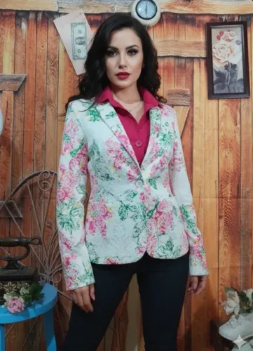 Blazer forrado P/M