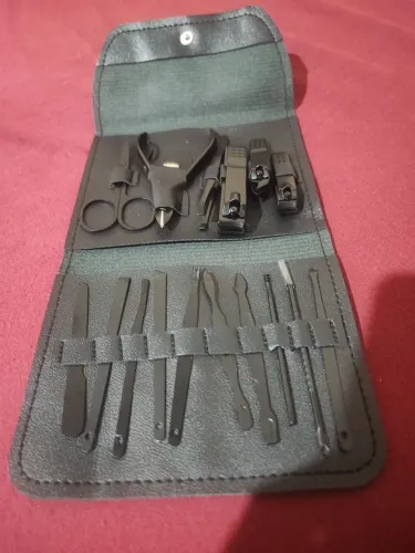 Kit manicure e pedicure 16 peças 