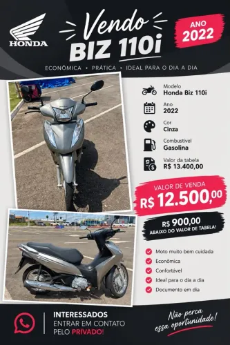 Honda Biz 110i 2022