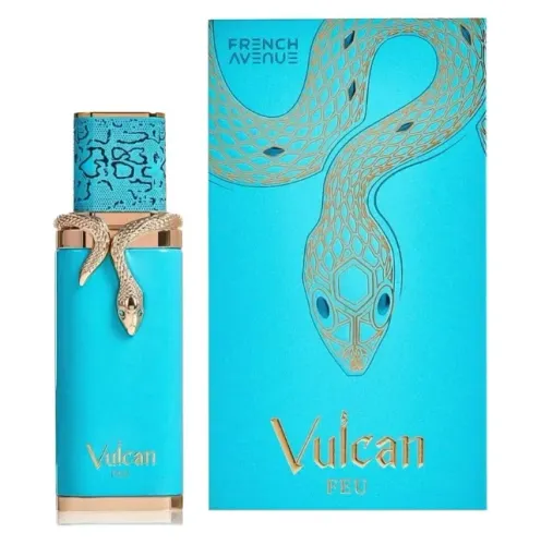 Perfumes Árabes Perfume French Avenue Vulcan Feu Eau de Parfum Unissex 100ml
