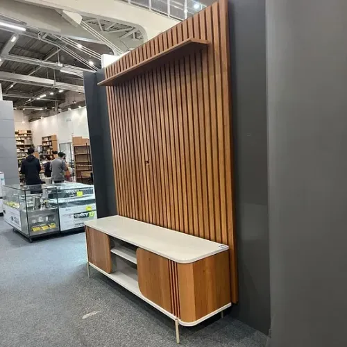 Bancada Chicago e Painel para TV 70' Trend 100% MDF - Entrega/Montagem grátis Fortaleza