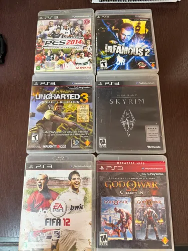 Lote jogos ps3