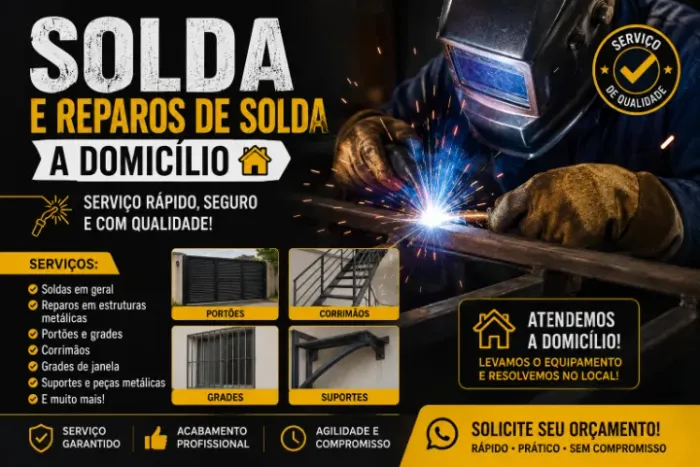 Reparos de Solda a Domicilio 