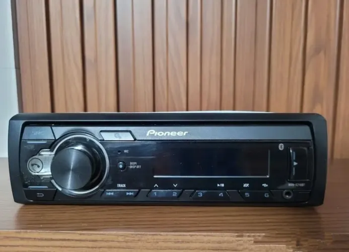 Auto radio pionner mvh 218 bt,Bluetooth,usb,rádio, 2 saída rca,