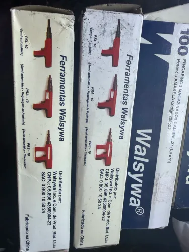 Fincapinos Walsywa Calibre .27 Potência Amarela - 6 Caixas Lacradas (600 unidades)