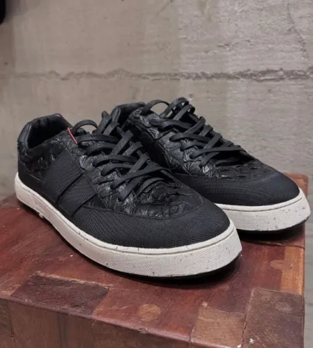 Tênis Sneaker Osklen Pirarucu Ag M Black 40br Novo