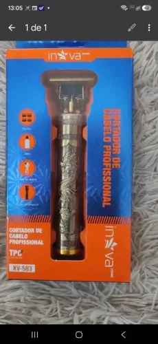 MAQUINA DE CORTAR CABELO TP C<br>15<br>KV-583