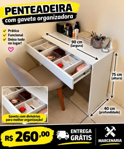 Mesa penteadeira