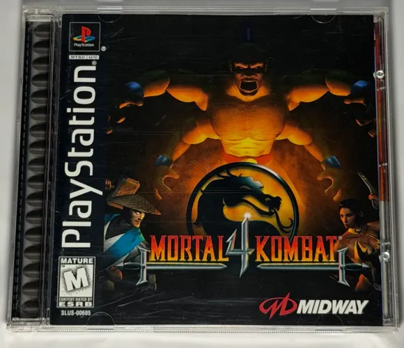 Mortal Kombat 4 Ps1 Original Americano Completo