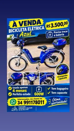 BIKE ELÉTRICA (aceito troca)