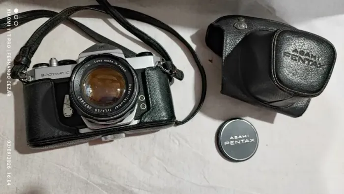 Antiga Câmera Pentax Spotimac