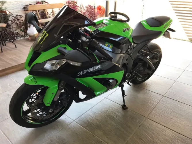 Ninja ZX10R ABS verde