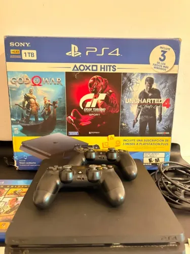 ? VENDO PS4 1TB + 2 CONTROLES + JOGO
